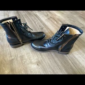 Woman’s Freebird Manchester Combat Boots